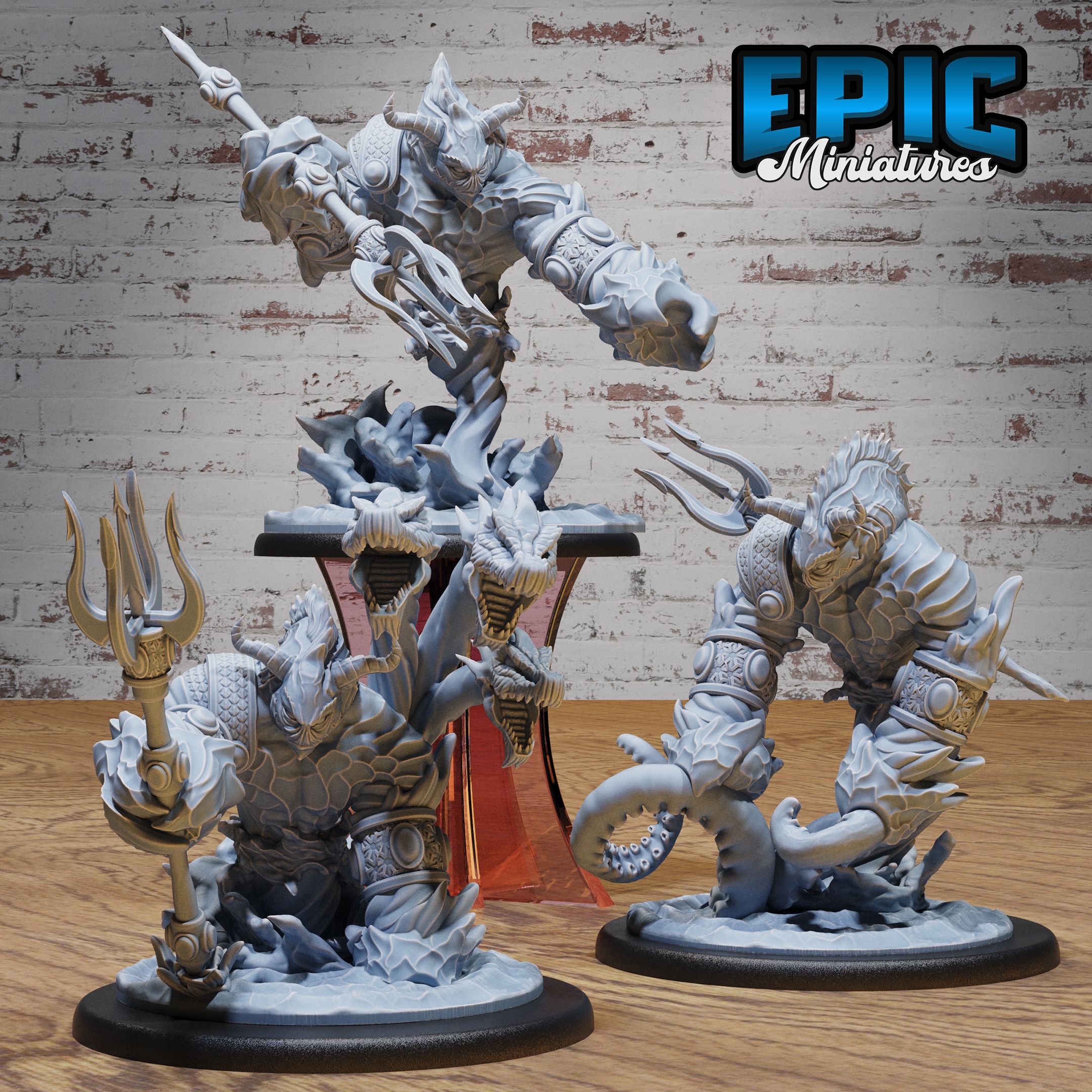 Water Elemental Guard Set / Sea Myrmidon / Wave Shaper / Aqua Creature / Ocean Warrior / Shoal Reaver / Marid Beast / Ancient Swimmer / Underwater Monster / River War Army